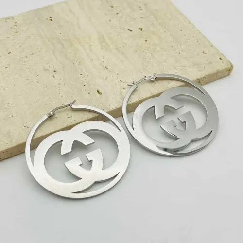 Gucci inspired Hoop Earrings