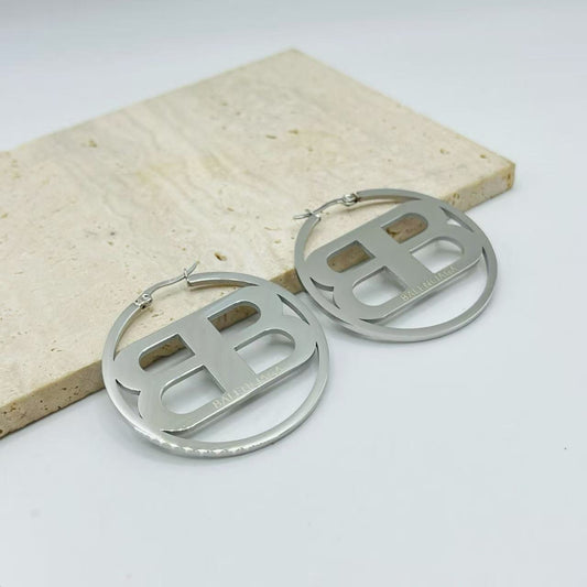 Balenciaga inspired Hoop Earrings