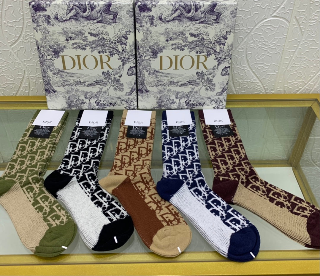 Christian Dior inspired Socks