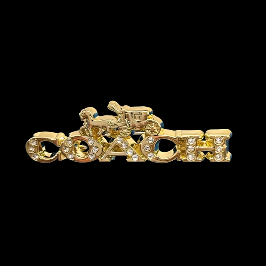 Coach Inspired Brooches