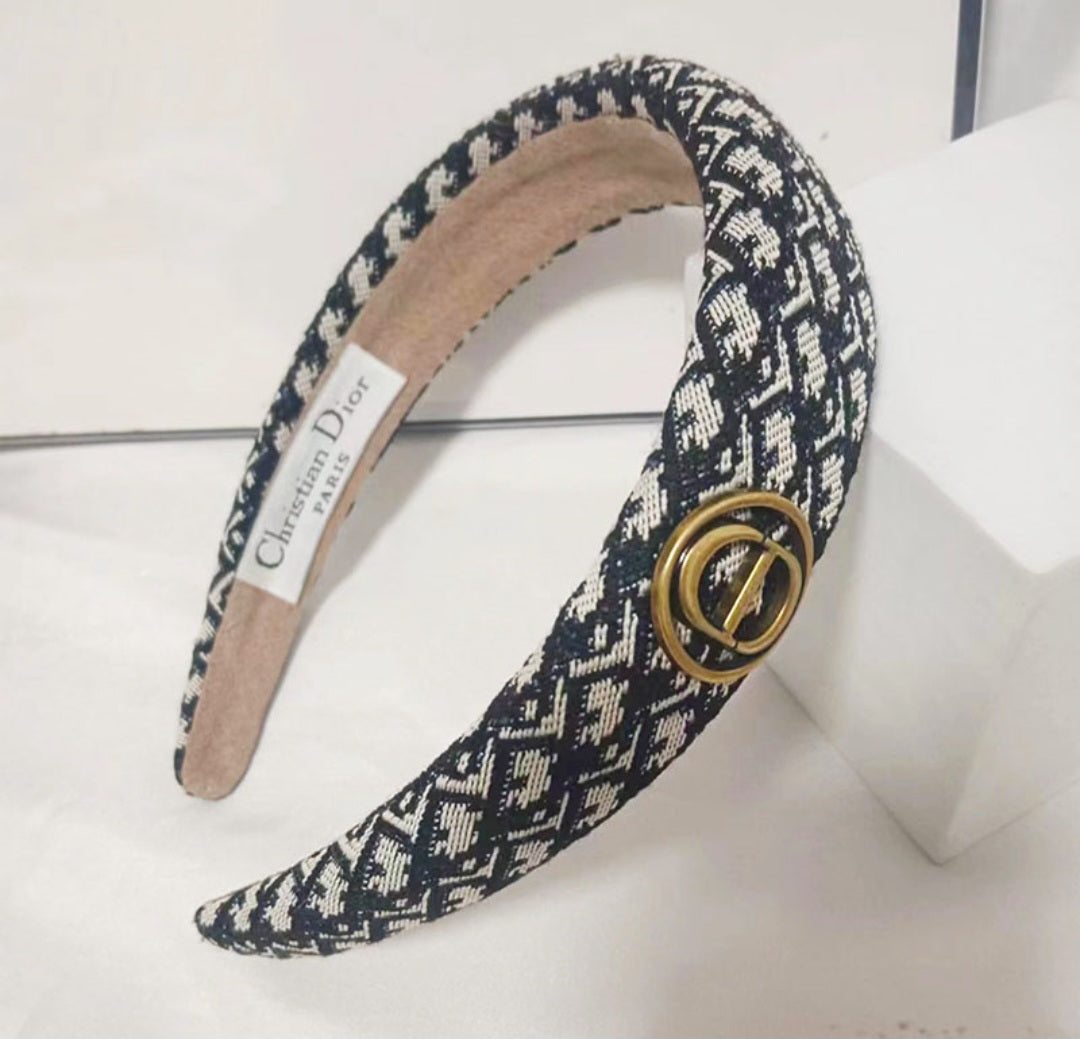 FD, CD,  LV Inspired Headband