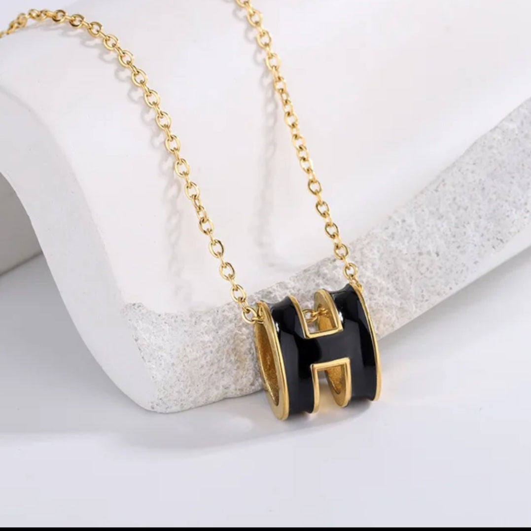 Luxury inspired Hermès necklace