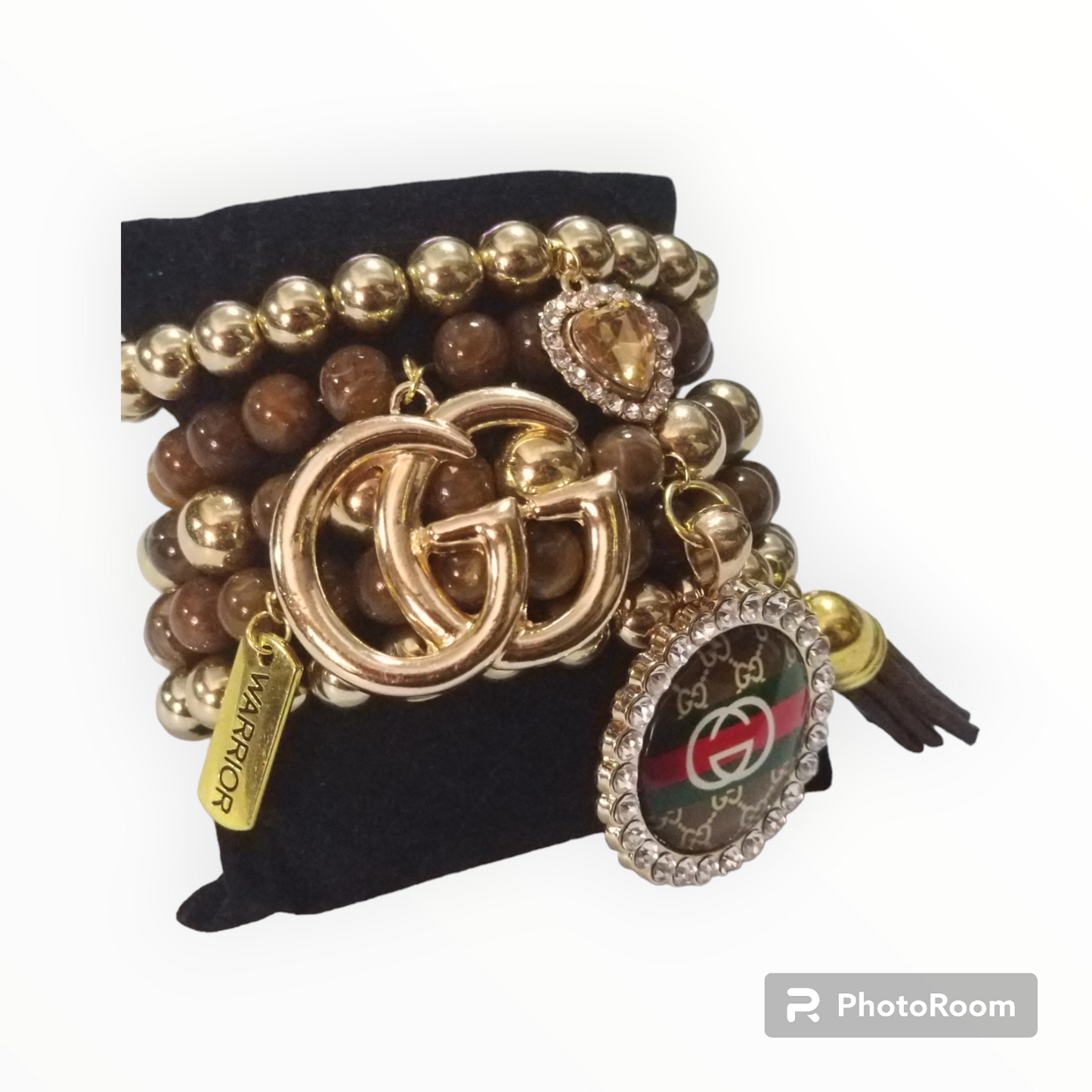 Custom luxury charm bracelet