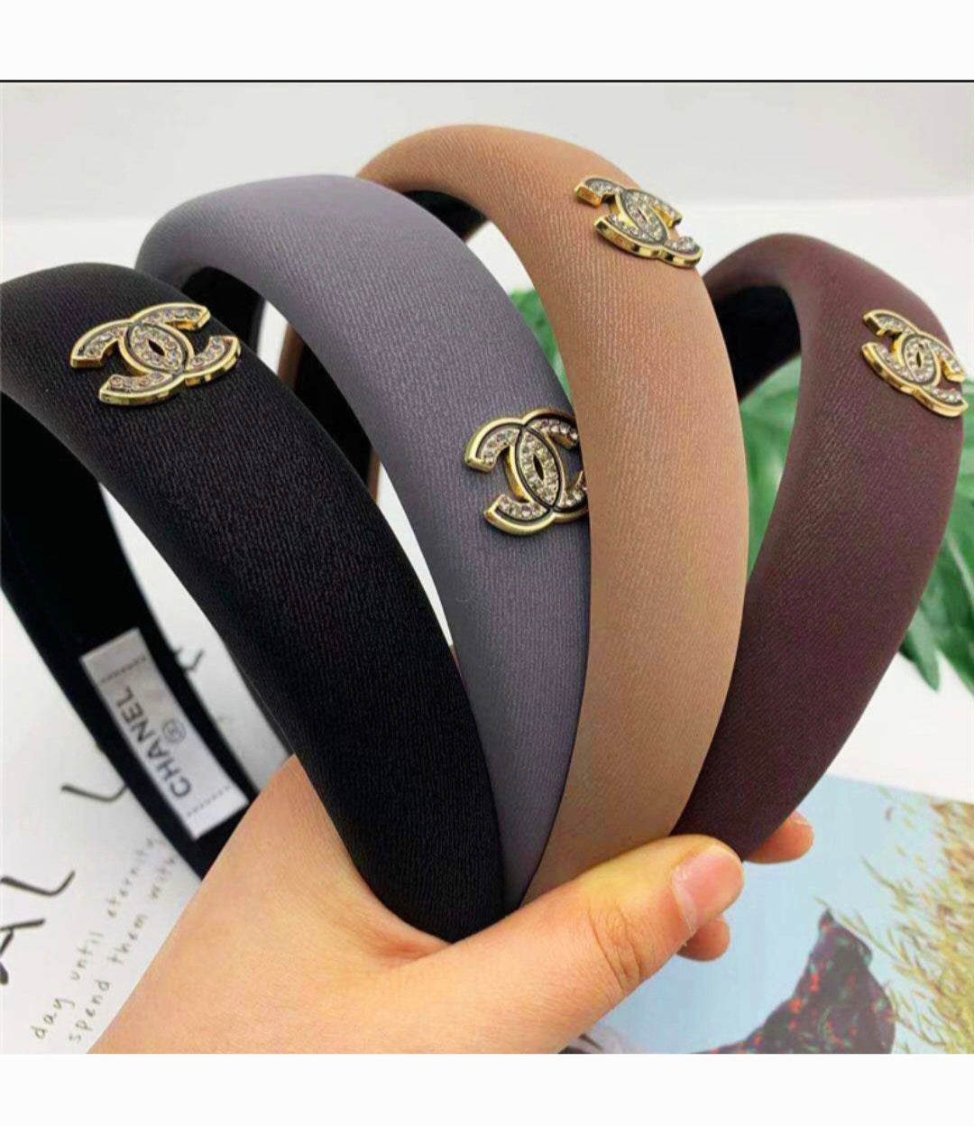 Chanel inspired Headbands