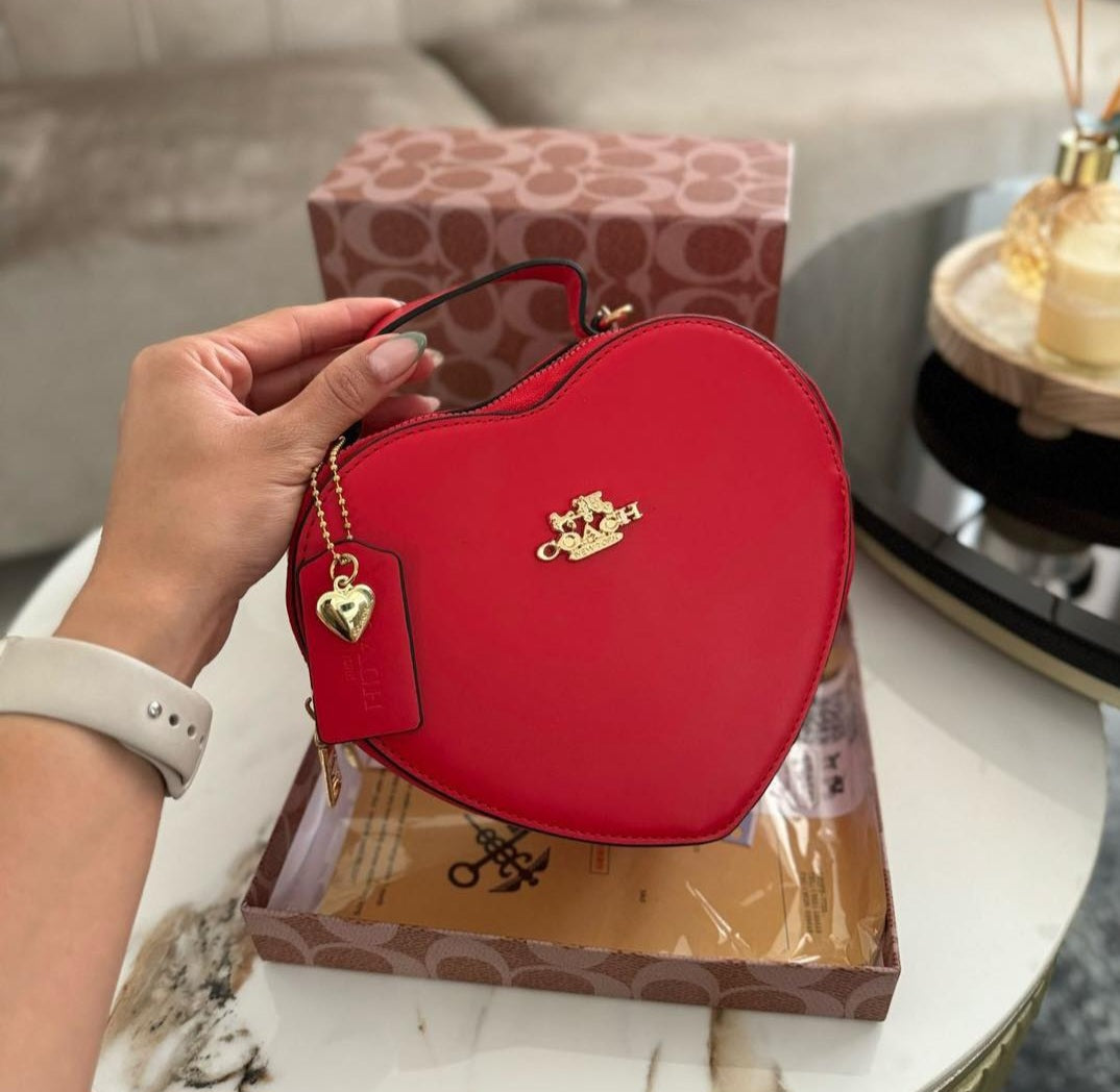Coach Heart Shape handbag