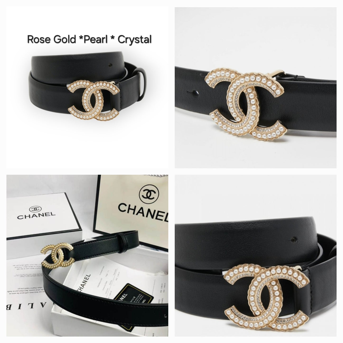 Chanel inspired belt s