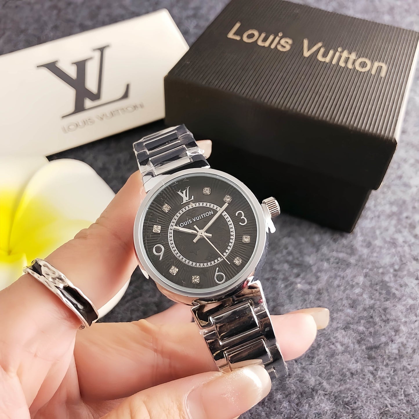 LV inspired Watch
