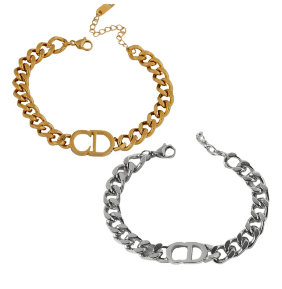 Christian Dior inspired bracelet