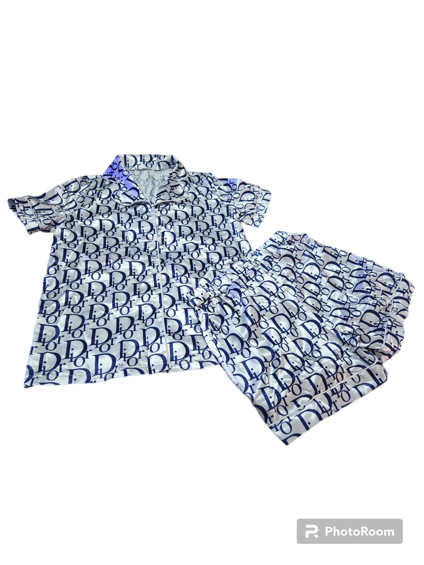 Designer inspired pajamas short set