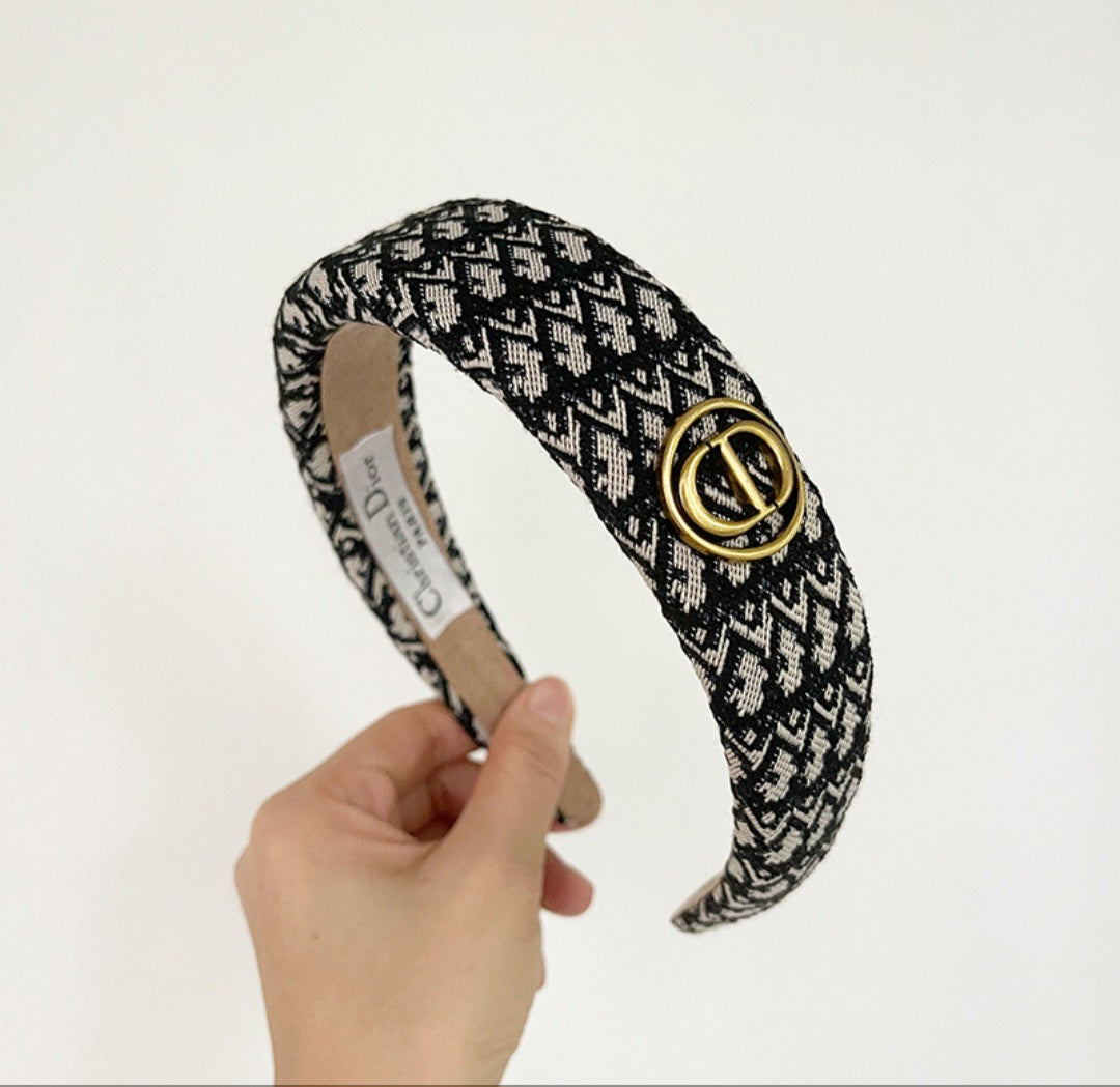 FD, CD,  LV Inspired Headband
