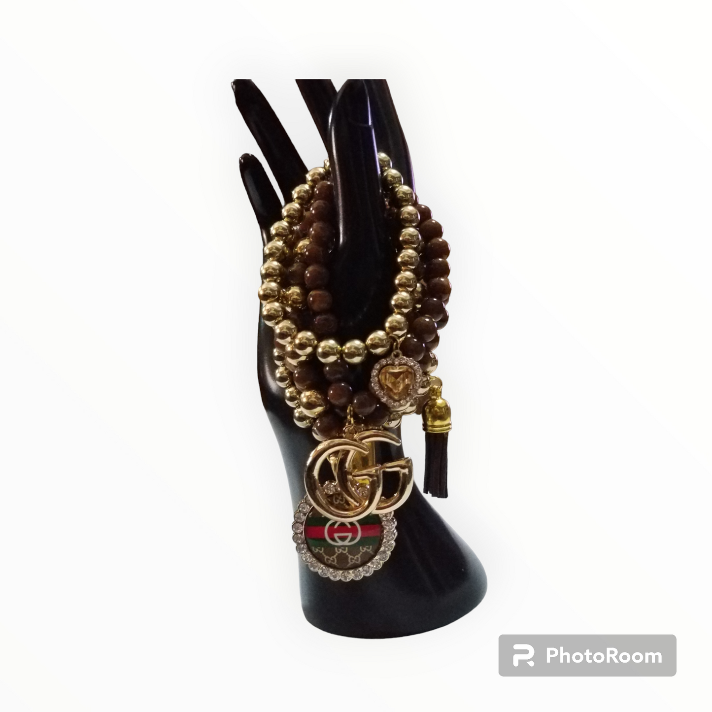 Custom luxury charm bracelet