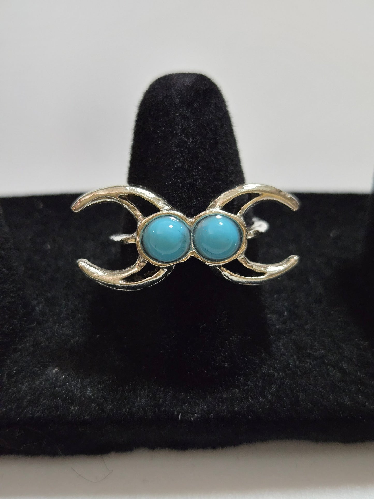 Boho Vintage inspire Turquoise Rings