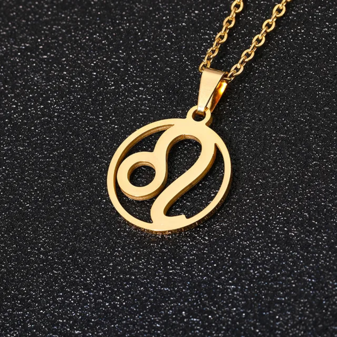 Gold Zodiac Sign Necklace