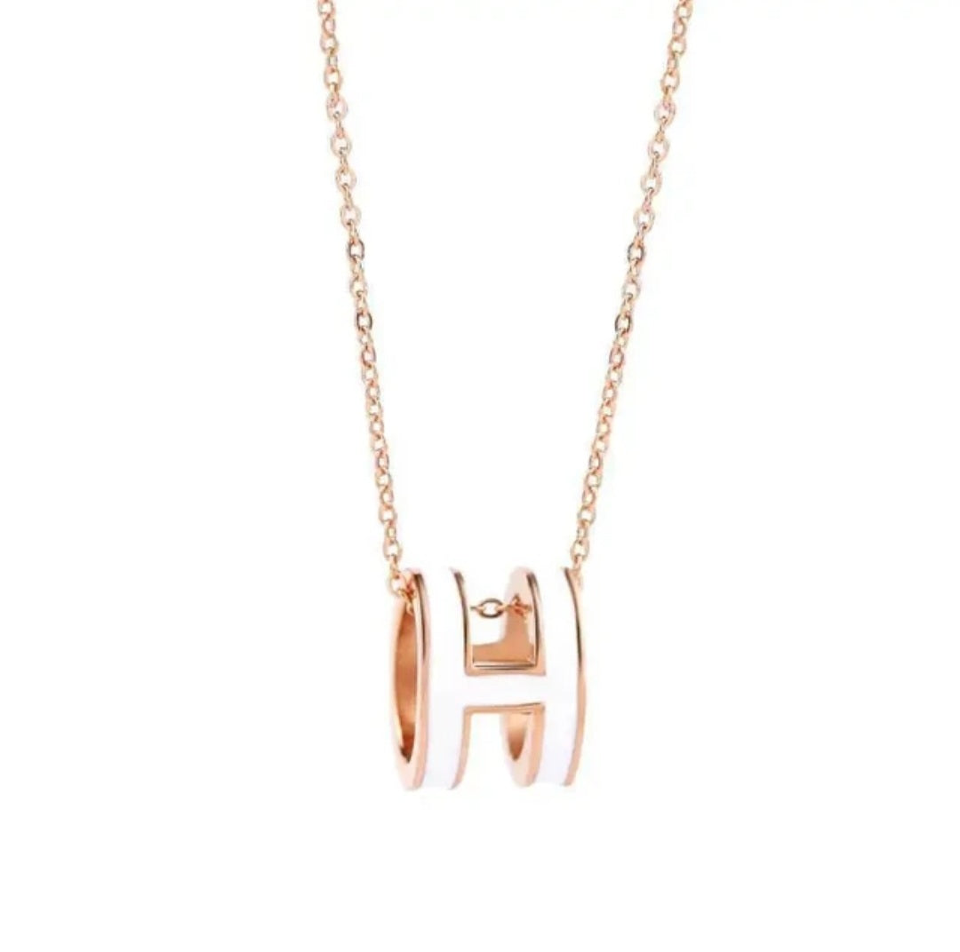 Luxury inspired Hermès necklace