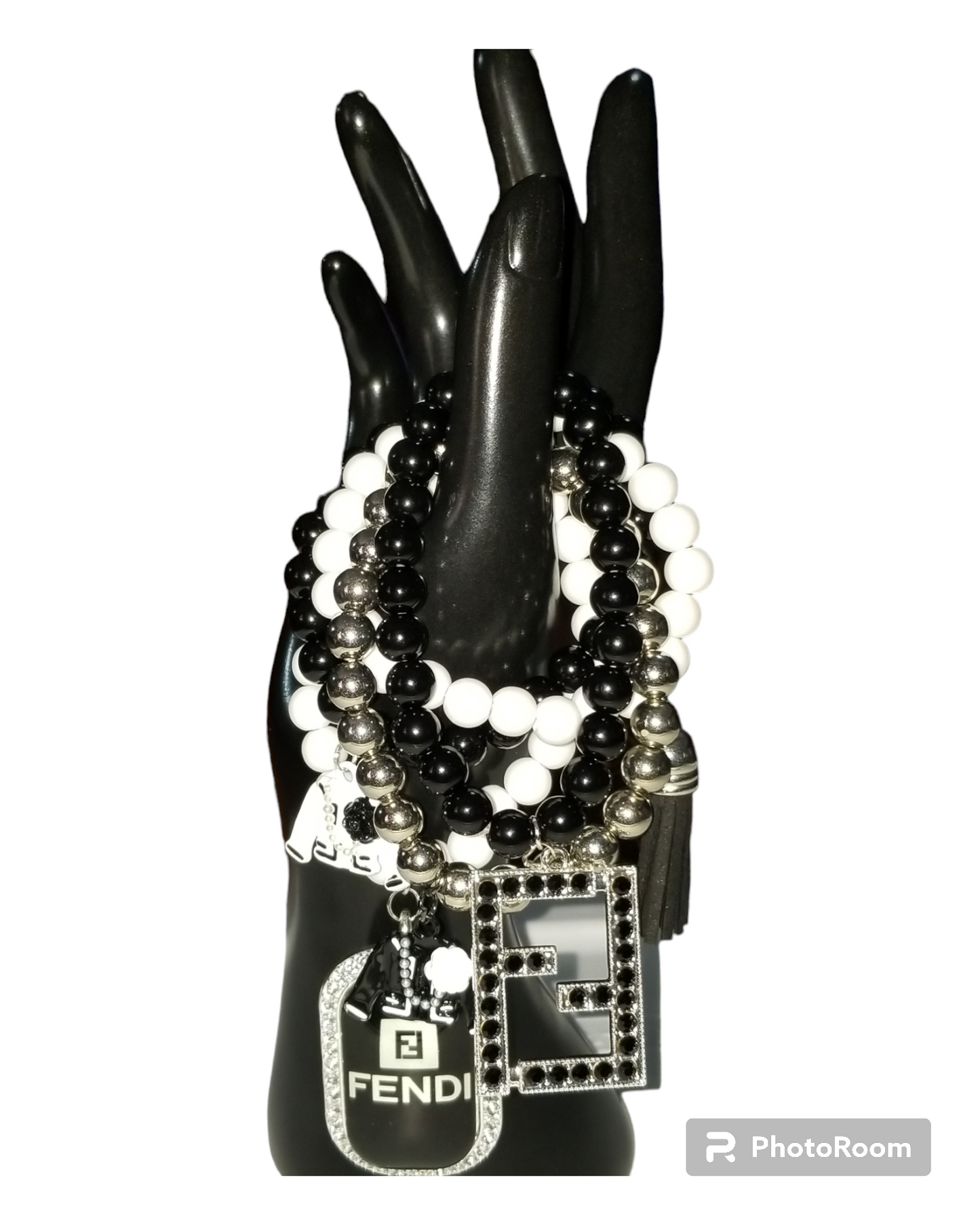 Custom made designer charm bracelet