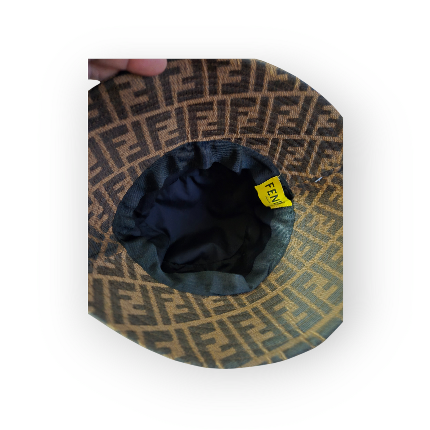 Fendi inspired bucket hat