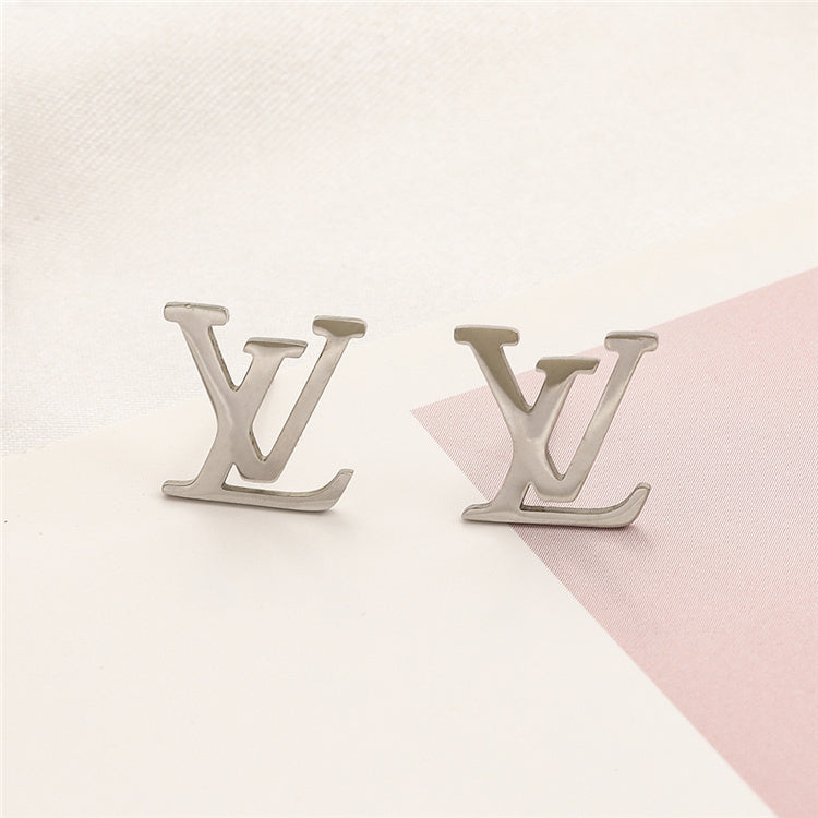LV inspired earrings