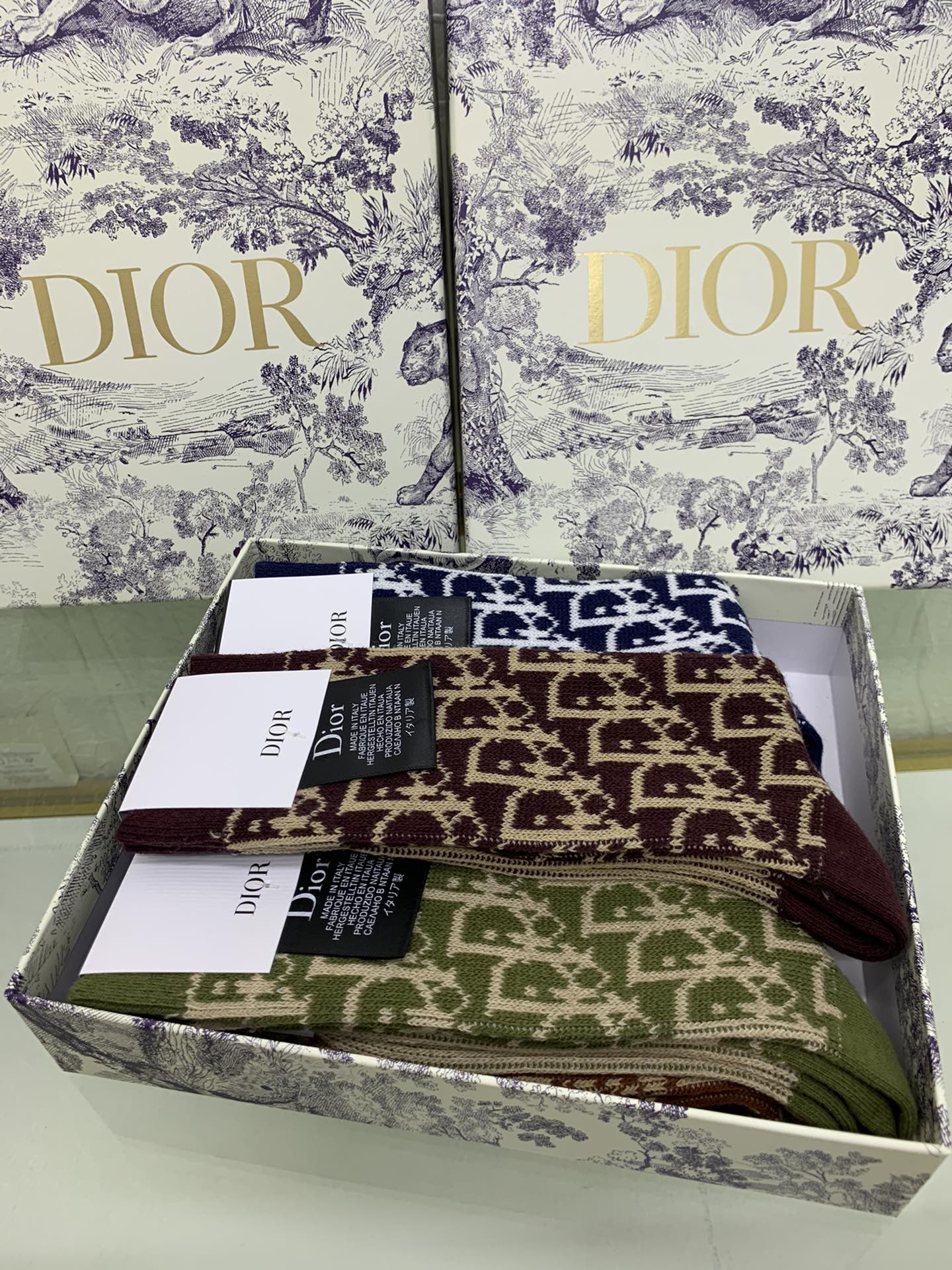Christian Dior inspired Socks
