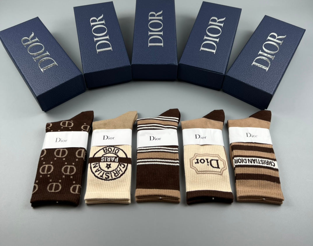 Christian Dior inspired Socks