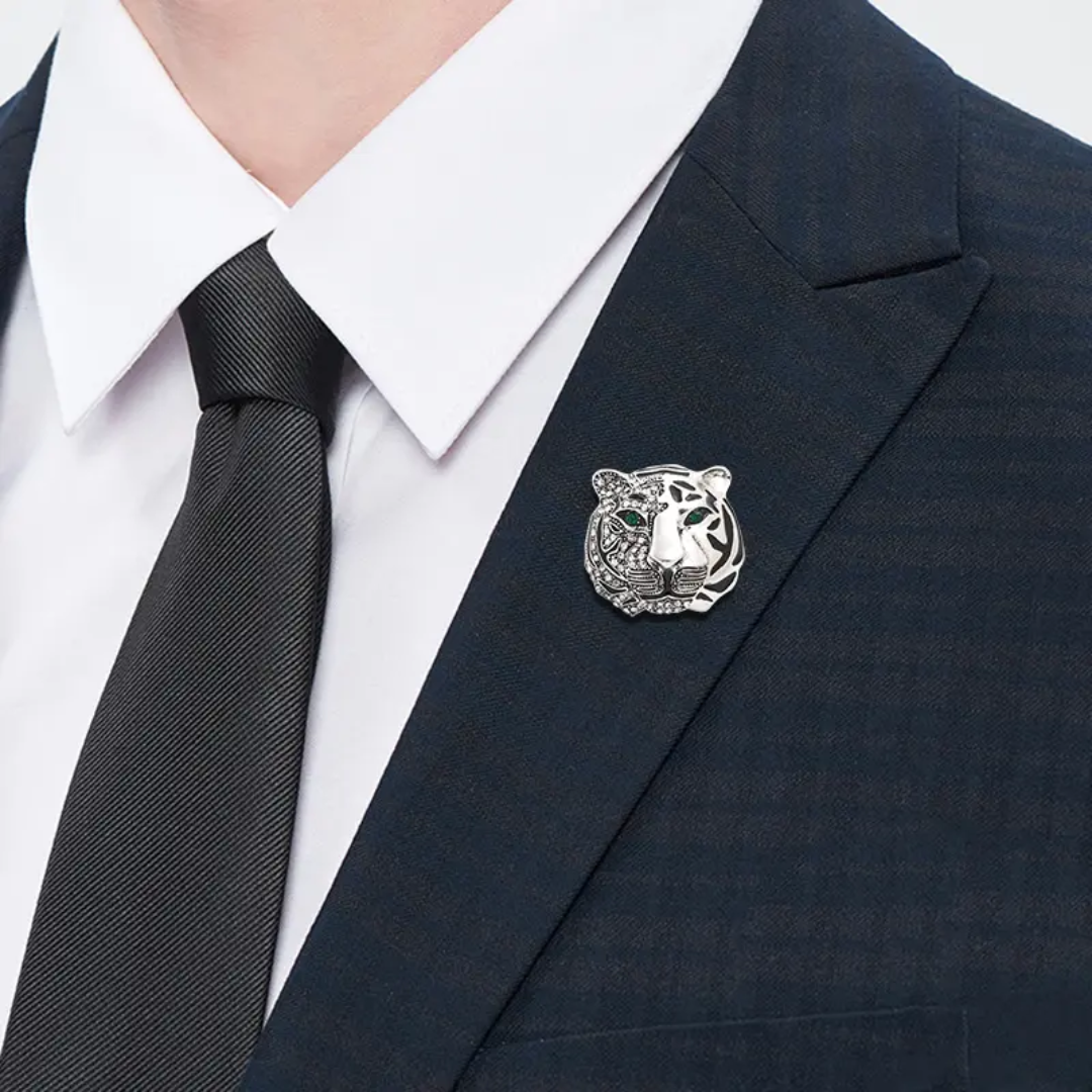 Tiger Brooches