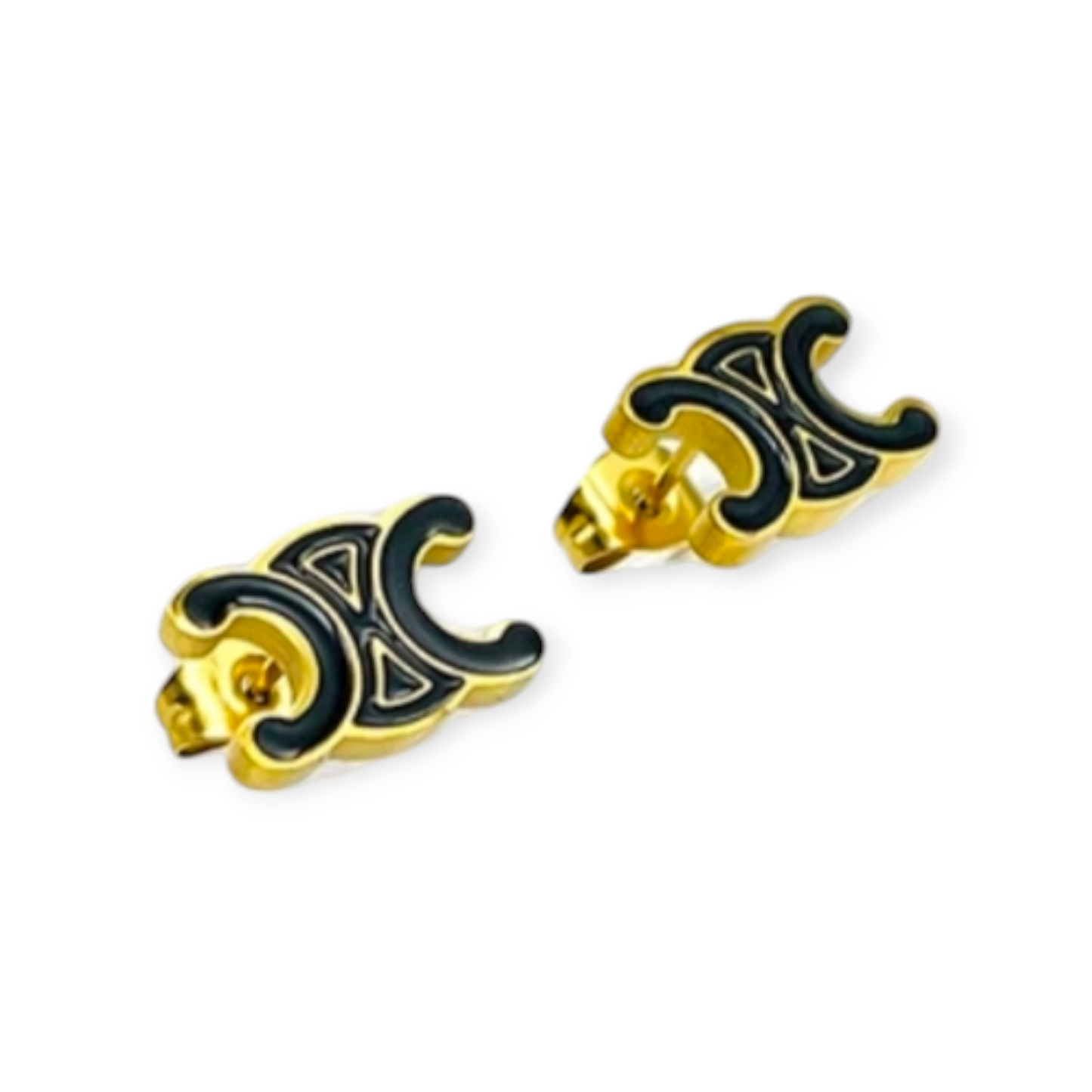 Celine inspired stud earrings