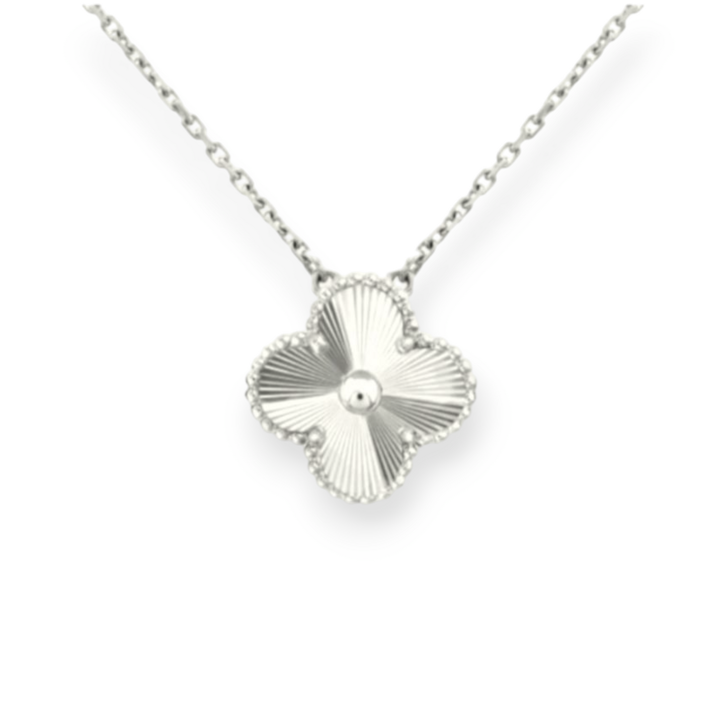 Van Cleef inspired Lazer Gold and Silver Jewelry Collection