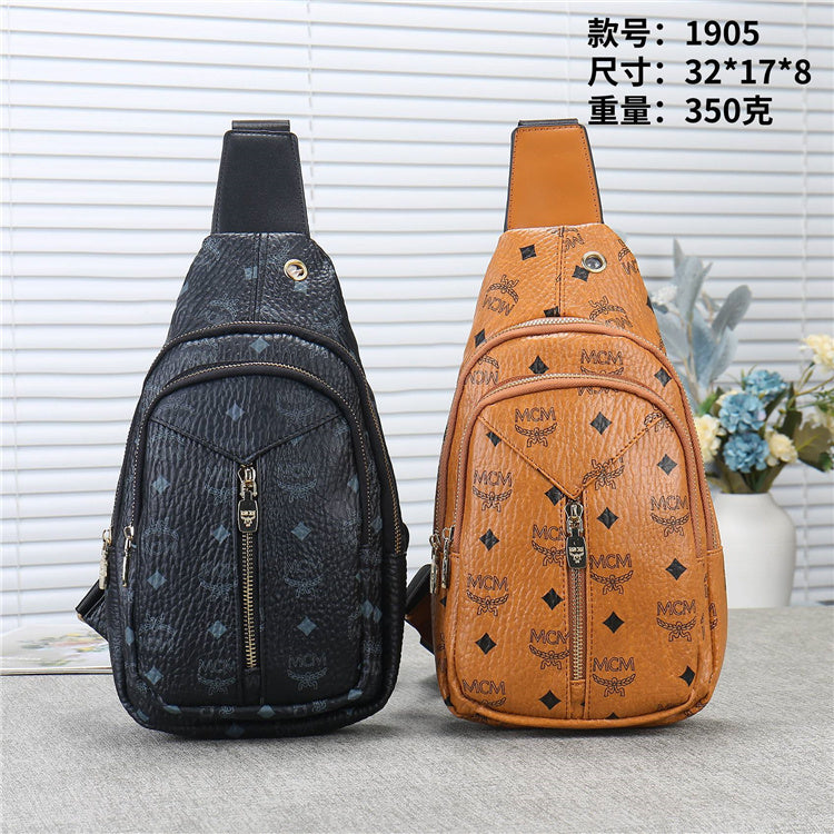 MCM Inspired Sling Bag