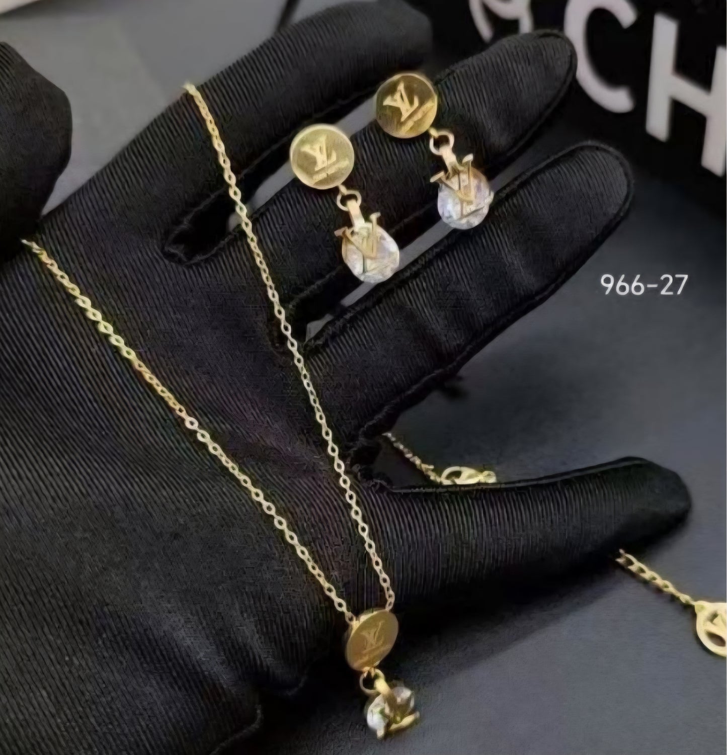 LV Designer Inspired Necklace