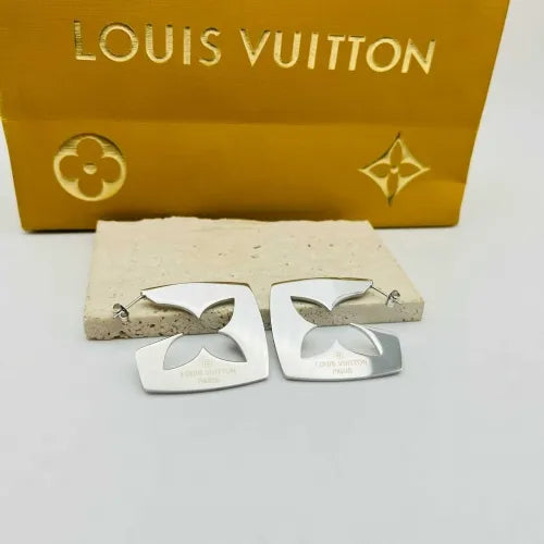 LV Designer Inspired Clover Earrings