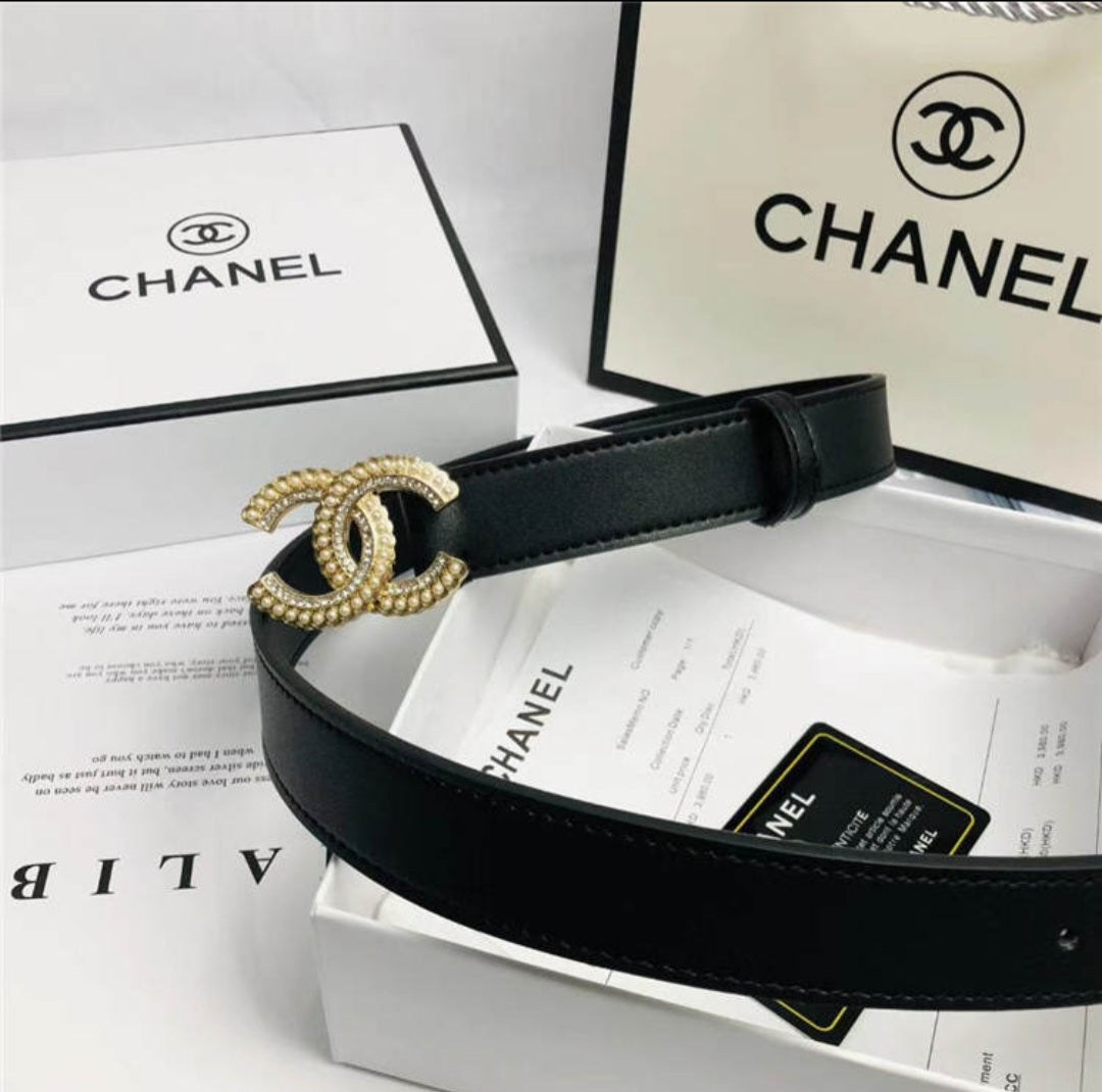 Chanel inspired belt s
