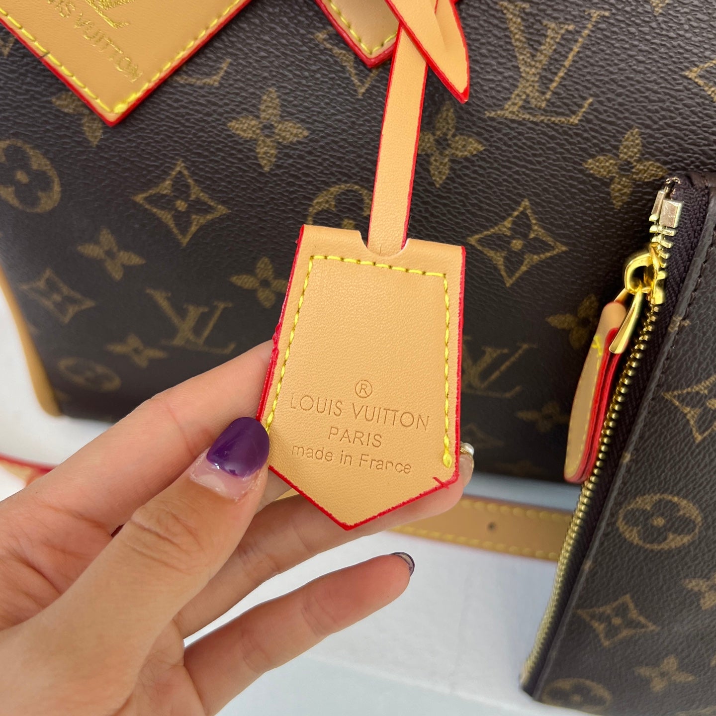 LV inspired Speedy Bags with pouch