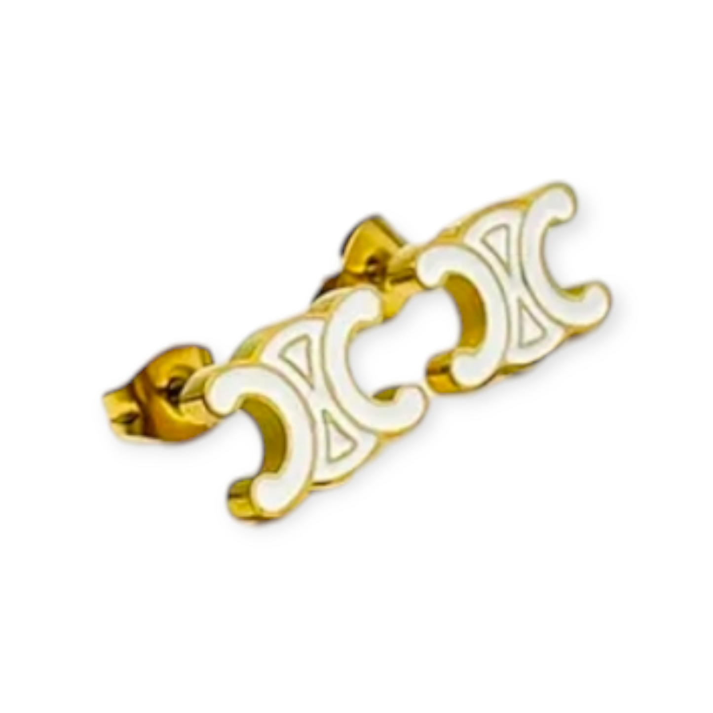 Celine inspired stud earrings