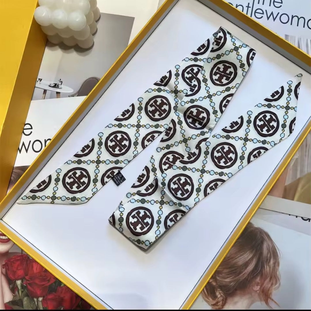 Tory Burch inspired Ribbon Scarves