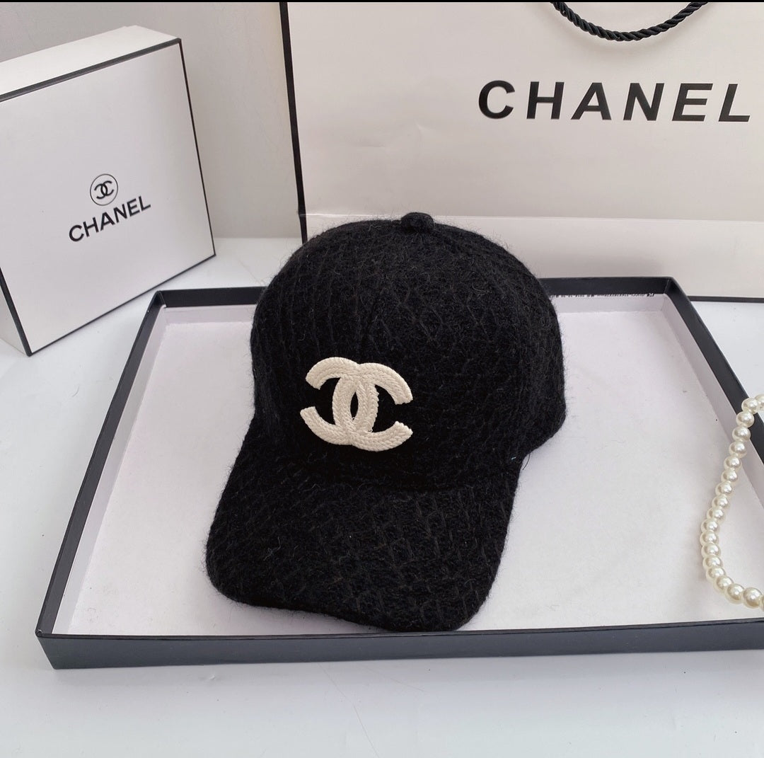 Chanel inspired baseball cap