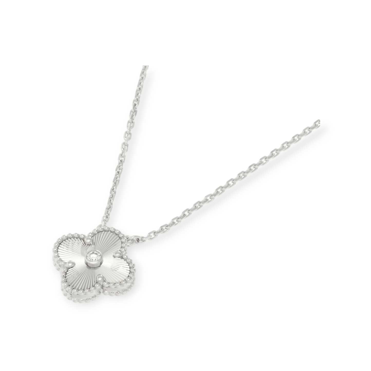 Van Cleef inspired Lazer Gold and Silver Jewelry Collection