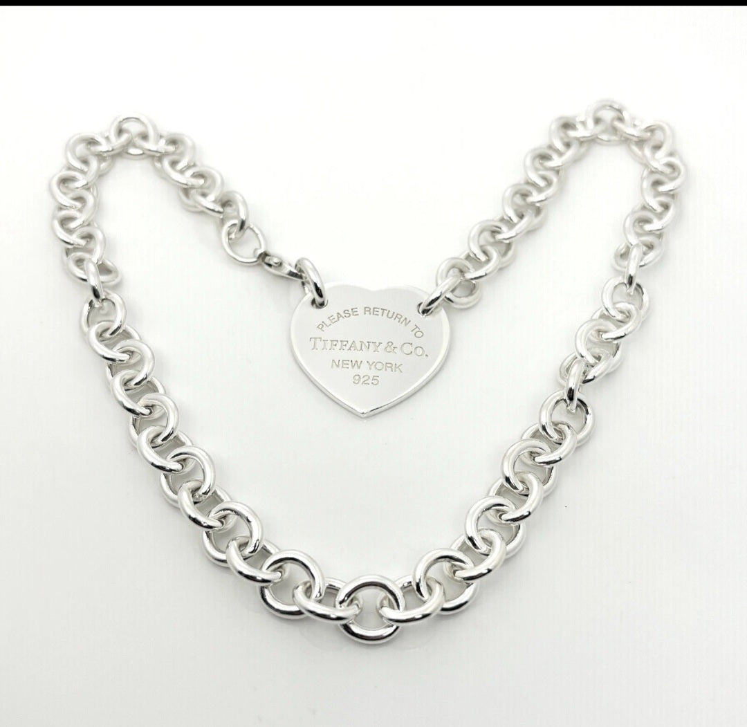 Tiffany inspired Necklace 925