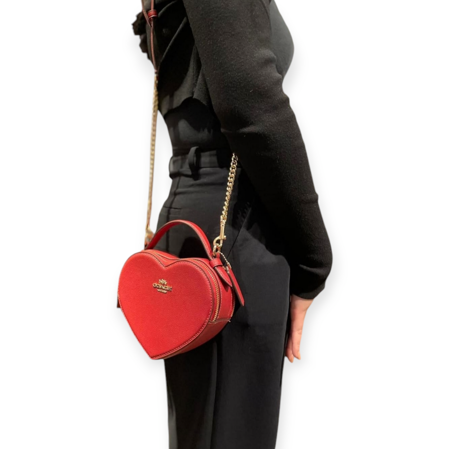 Coach Heart Shape handbag