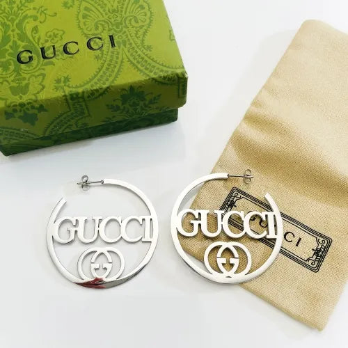 Gucci inspired Hoop Earrings