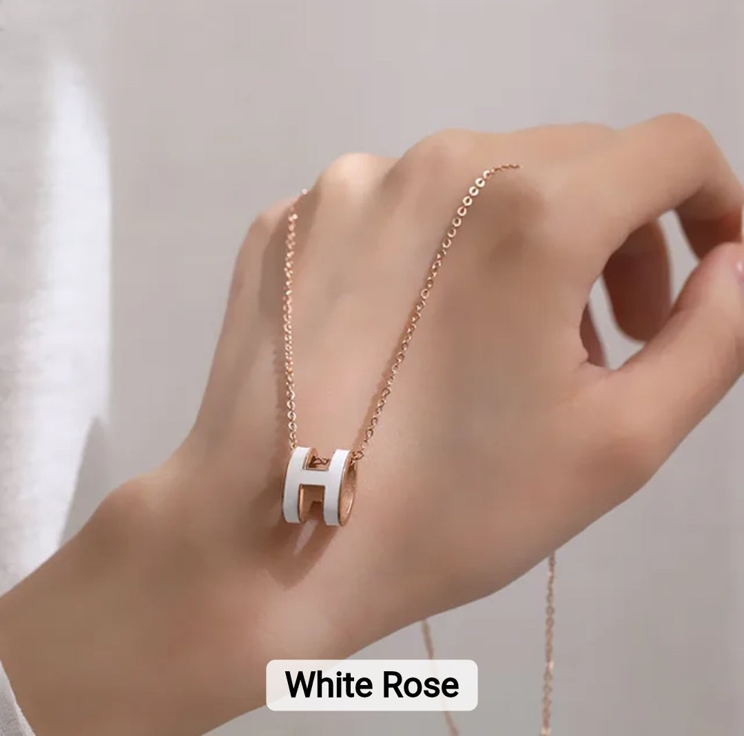 Luxury inspired Hermès necklace