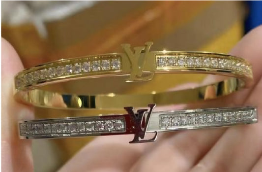 LV inspired Bangle