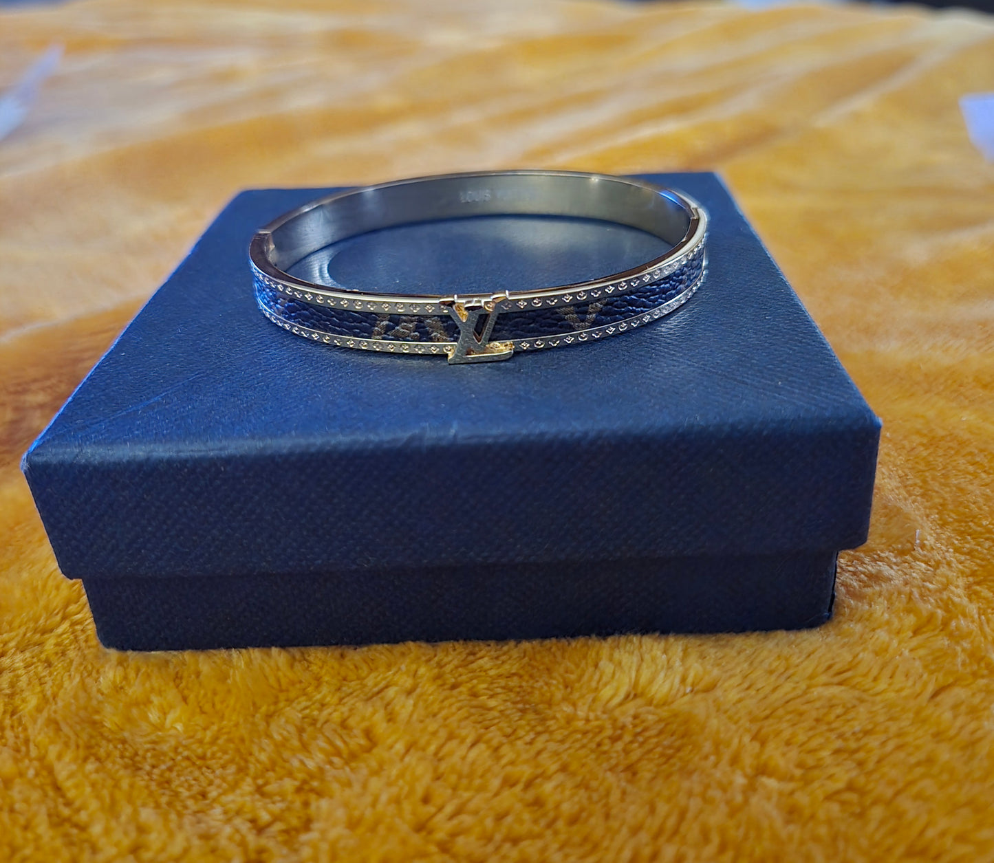 LV inspired Bangle
