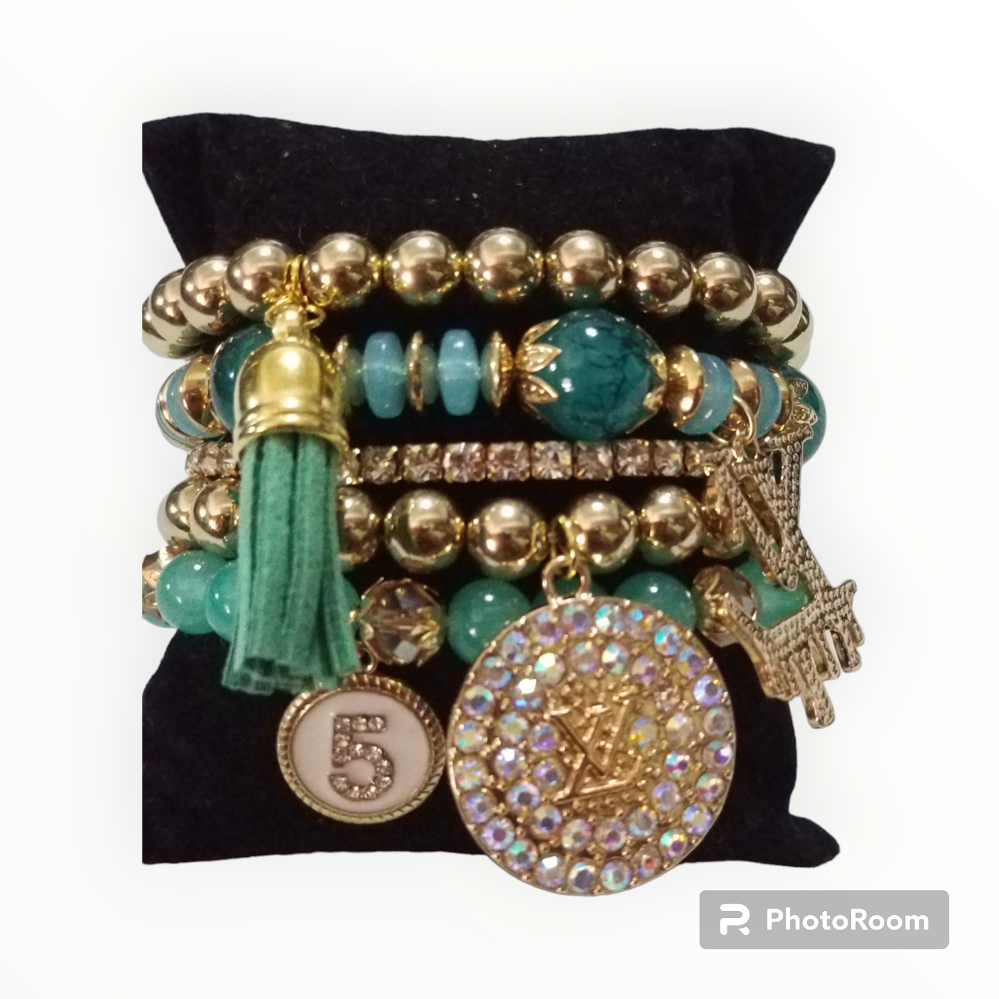 Designer charm bracelet