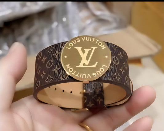 LV Designer Inspired Belts Bracelet