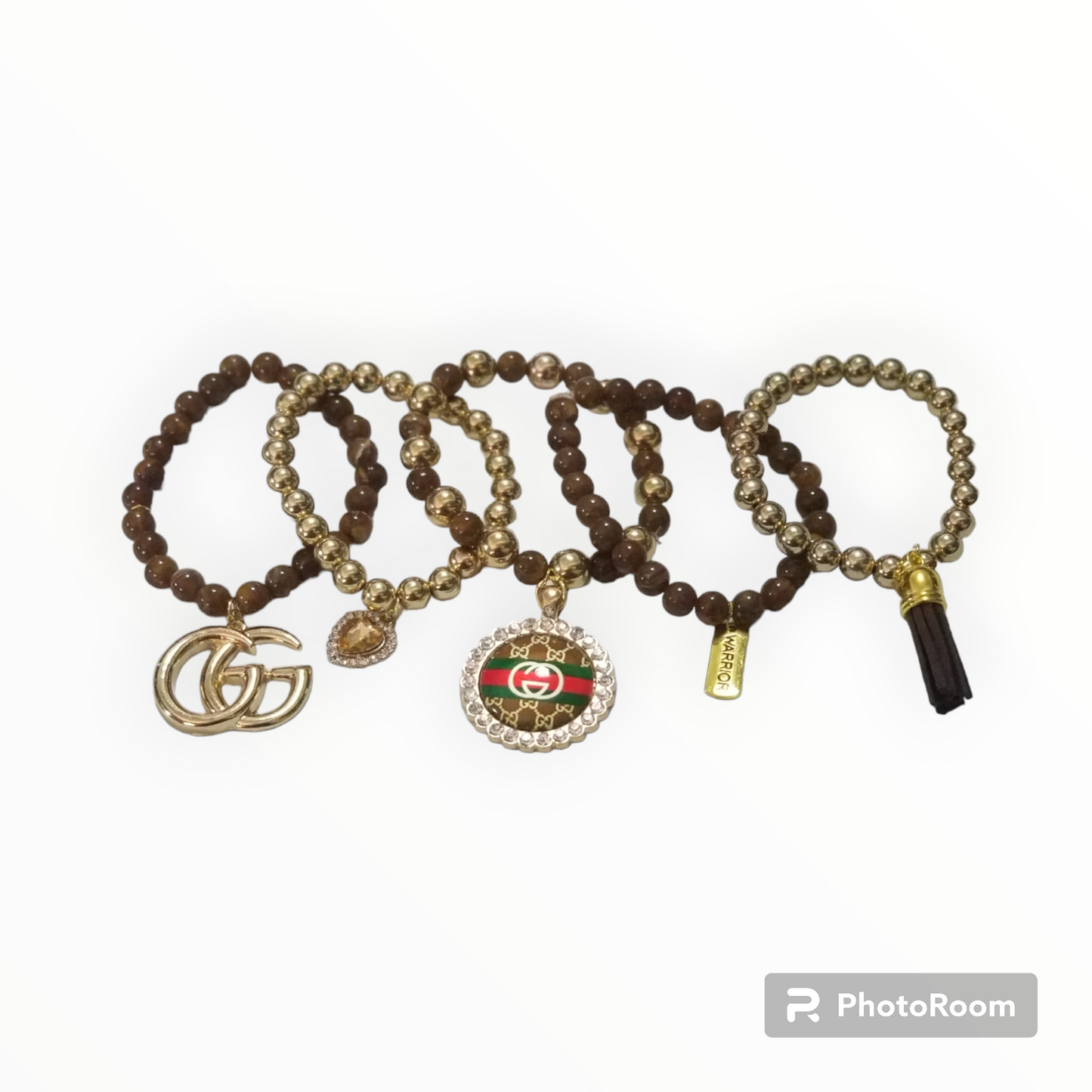 Custom luxury charm bracelet