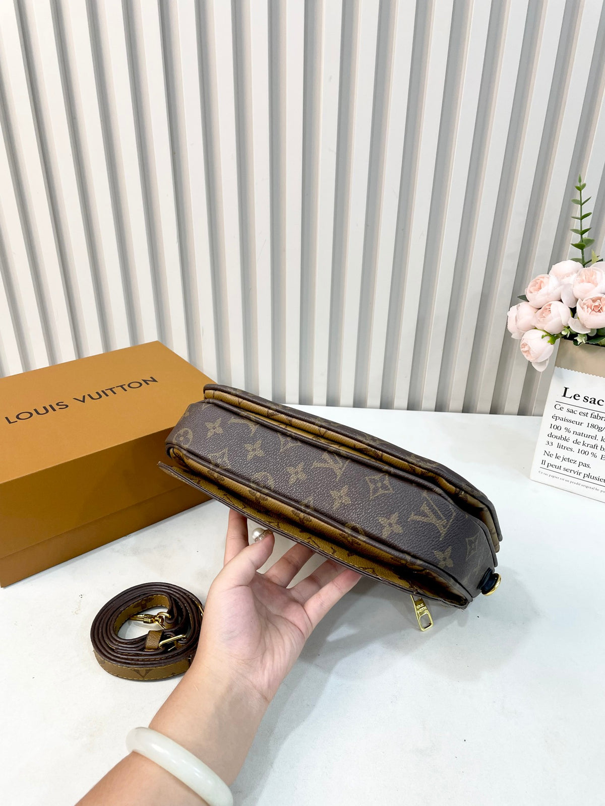 LV inspired handbag