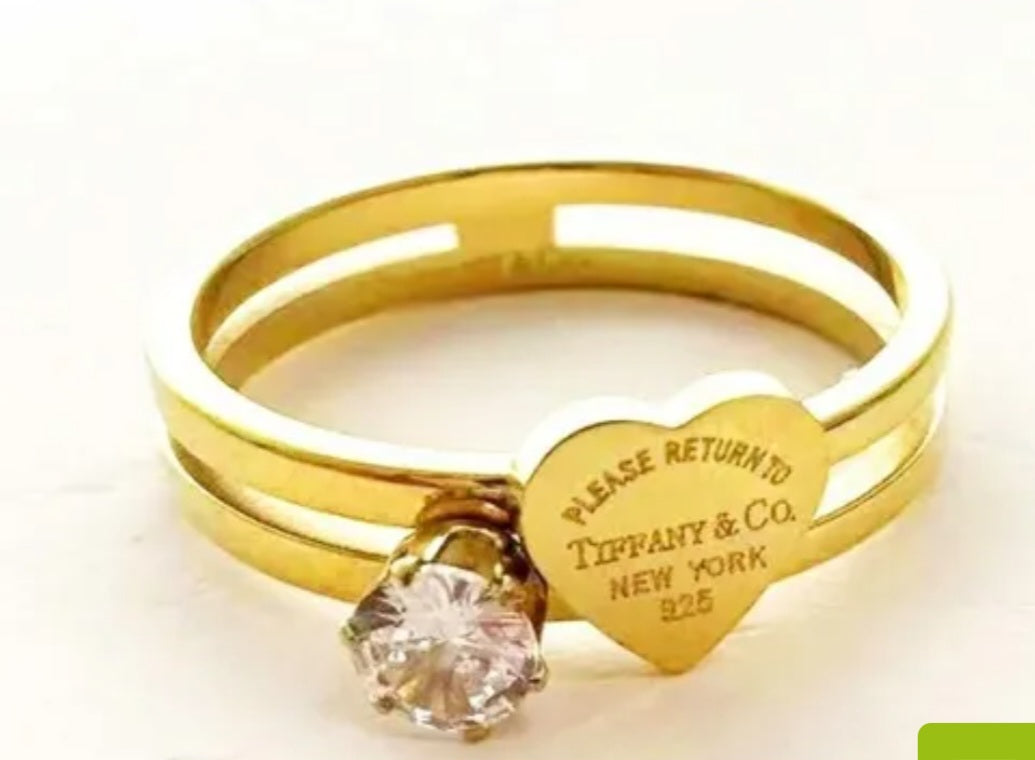 Tiffany Co inspired rings