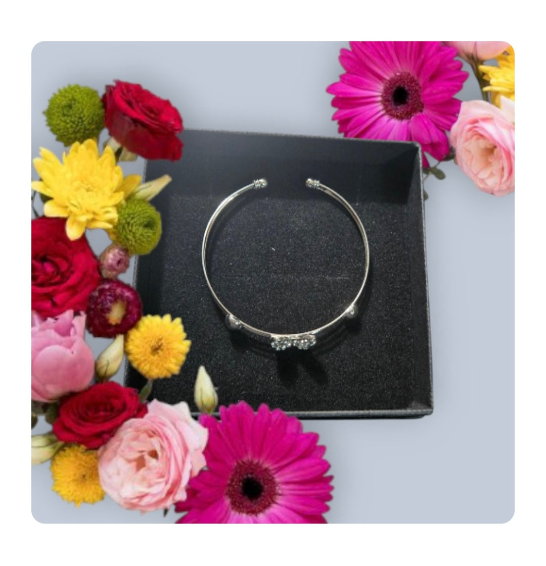 Little Girl butterfly bangle