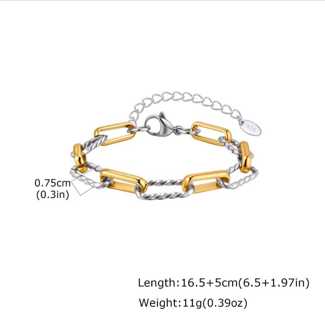 David Yurman inspired bracelet