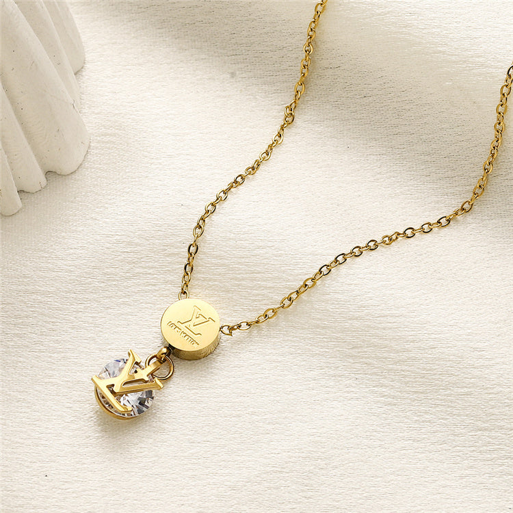 LV Designer Inspired Necklace