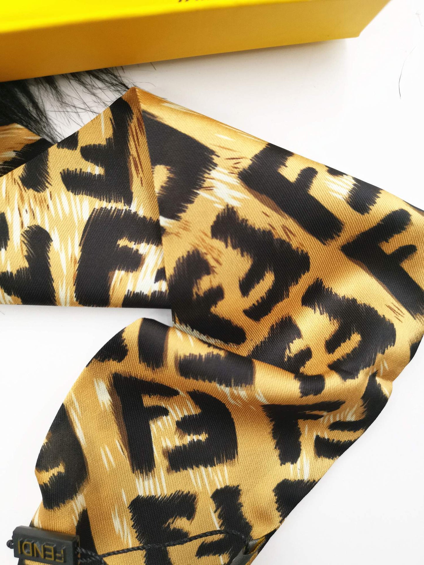 Fendi inspired Twill Ribbon Scarves